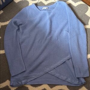 Croft & Barrow Blue Crew Neck Sweater